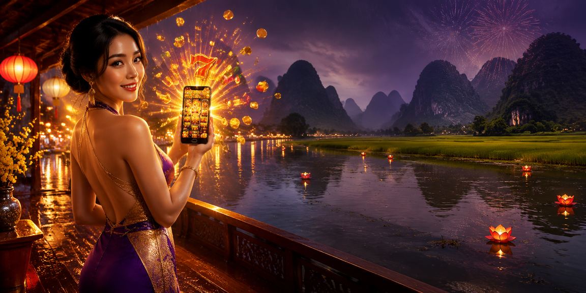Không khí lễ hội Tết tại Ninh Bình với trò chơi slot và giải thưởng hấp dẫn